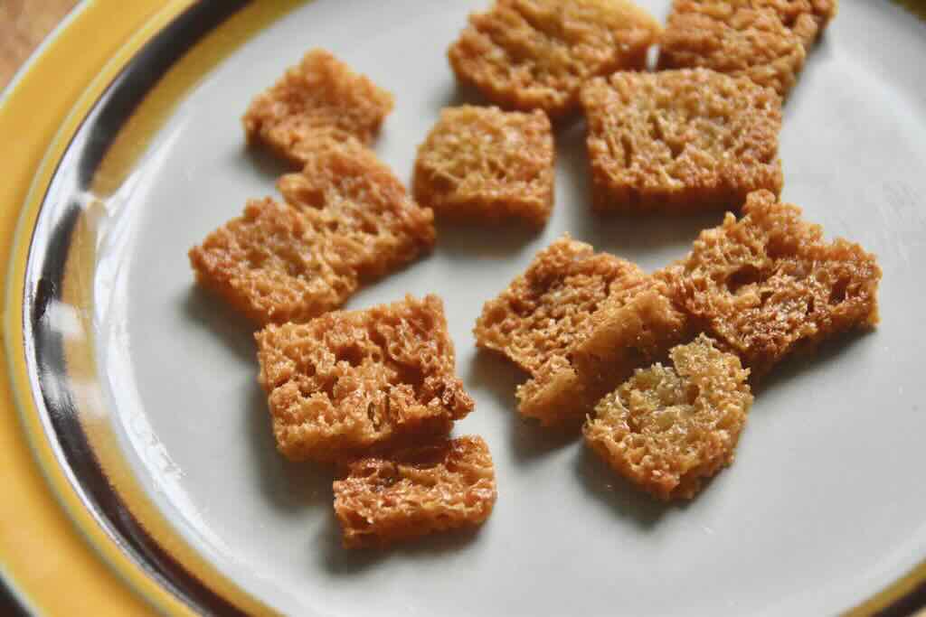 Kaofu Croutons (Chinese Wheat Gluten) – Vegan Chicharrones