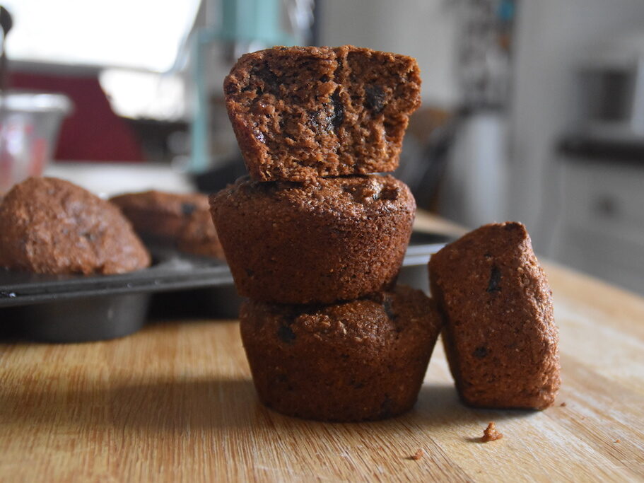 Bran & Prune Muffins (Vegan)