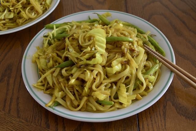 Turmeric Yaki Udon – Burmese Inspired