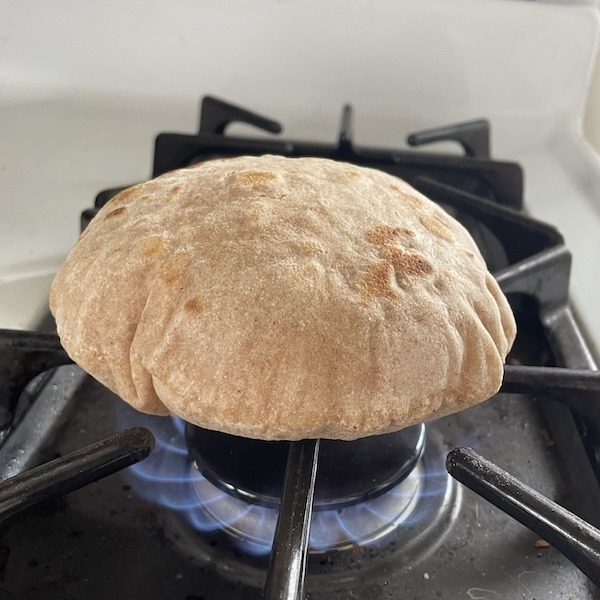 How to make pita bread puff up, every time