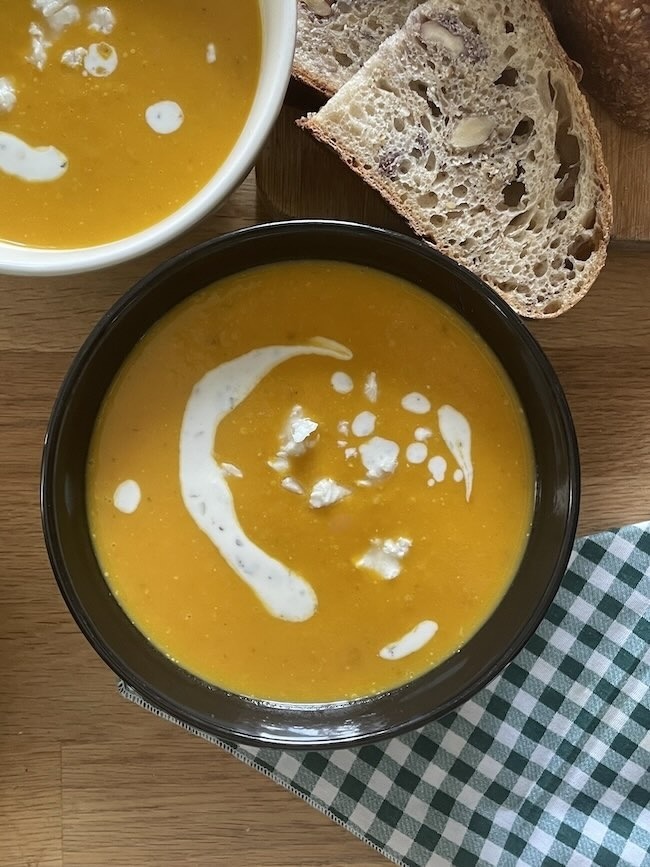 Kabocha Apple Ginger Soup – Easy Recipe