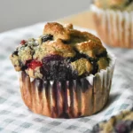 blender oatmeal berry muffin feature